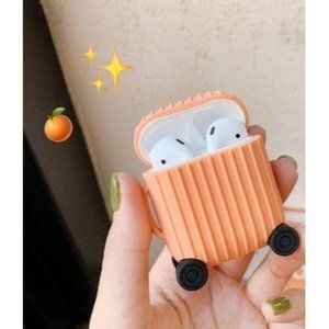 Airpods Gen 1/2 Case Mini Suitcase Silicone Sherbert